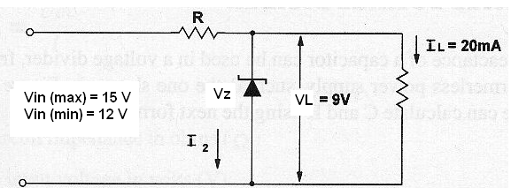 Circuito para o exemplo de cálculo
