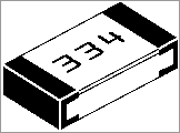 Resistor de 330 k ohms 
