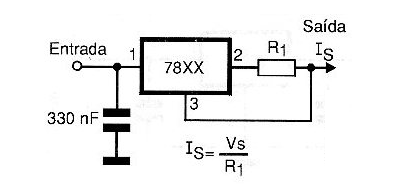 Regulador ou fonte de corrente constante
