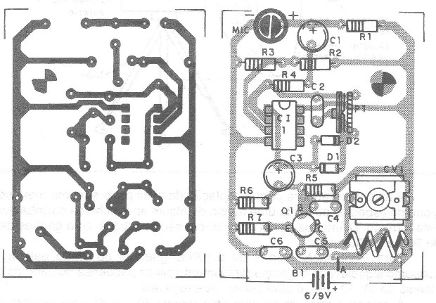 Figura 2 – Placa para a montagem
