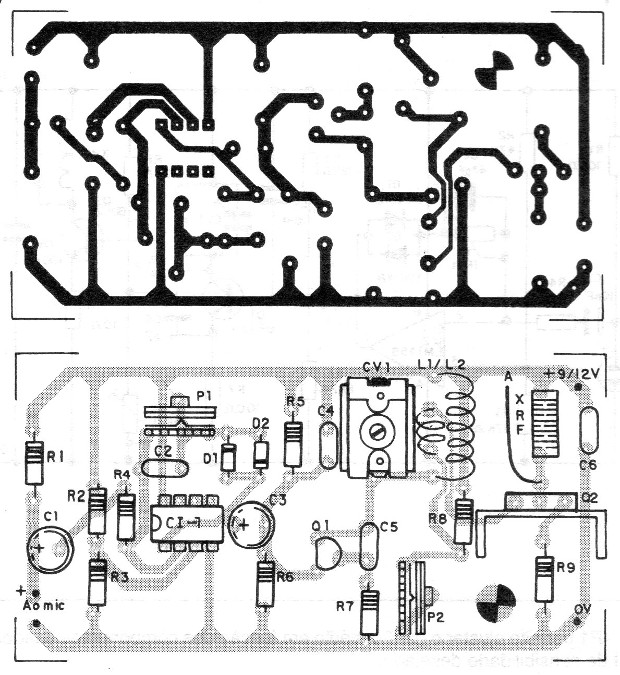 Figura 2 – Placa para a montagem
