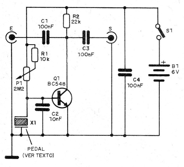    Figura 3 – Diagrama completo do pedal
