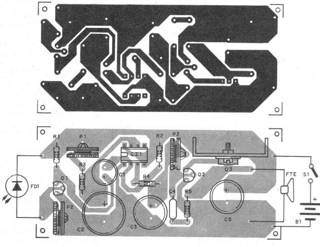    Figura 5 – Placa para o receptor
