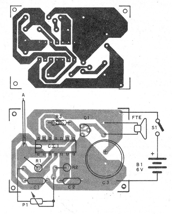    Figura 2 – Placa para a montagem
