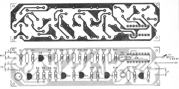    Figura 5 – Placa para a montagem
