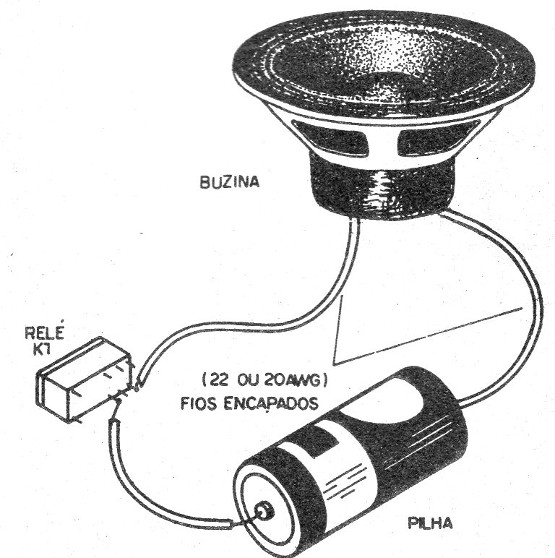    Figura 3 – Identificando os contatos do relé
