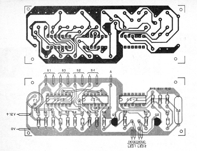    Figura 6 – Placa para a montagem
