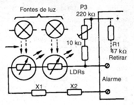 Figura 8 – Usando como alarme de passagem
