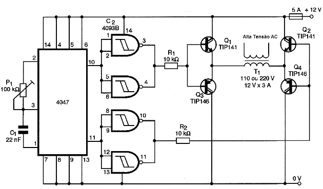 Figura 18 – Inversor eletrônico que substitui os vibradores
