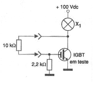 Figura 1 – Teste dinâmico do IGBT                            
