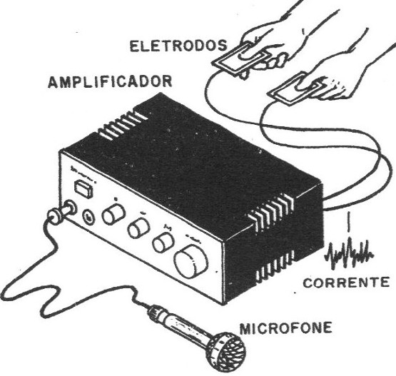 Uso de impulsos elétricos para se obter o mesmo efeito, mas com a excitação direta do sistema nervoso.
