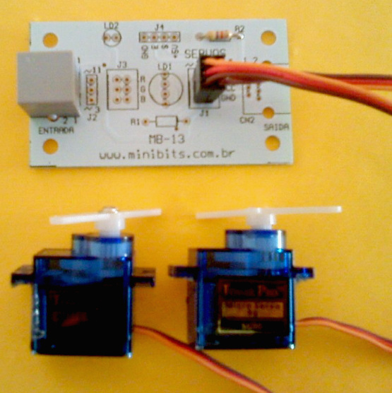 Figura 13 – Os servos
