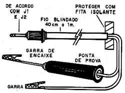 Cabo para usar com o pesquisador. 