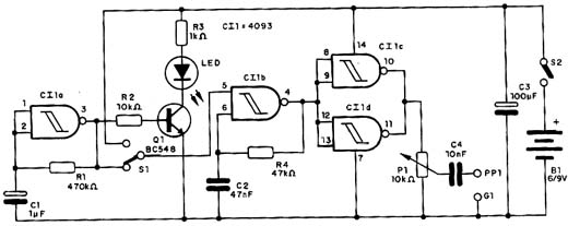 Diagrama completo do injetor de luxo. 