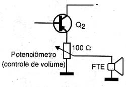 Colocando um controle de volume 