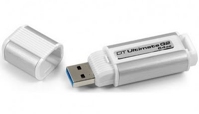 Pen Drives USB 3.0 da Kingston. 