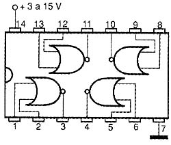 CI4001 - Circuito interno e pinagem. 