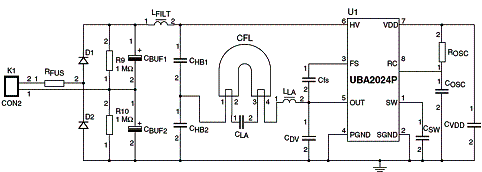 Figura 2 - Circuito com dobrador de tensão 