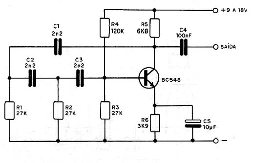 Oscilador de 1 kHz