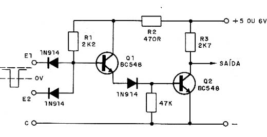  Porta NAND (Não-E) Transistorizada 