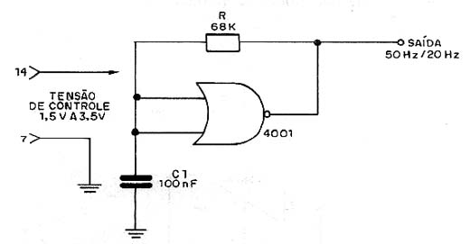  VCO CMOS 4001 