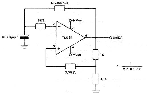  Oscilador de 0,5 Hz 