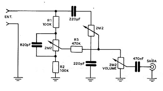  Controle de Volume e Tom 