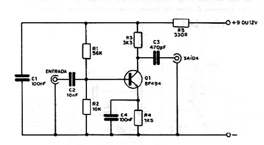  Amplificador de Sinais AM-FM       