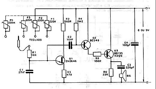  Órgão Eletrônico de Brinquedo 