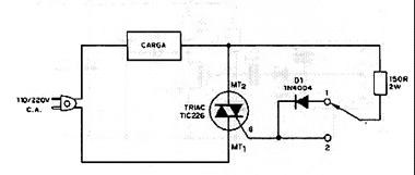  Duas Potência com TRIAC 