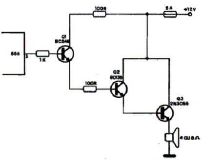  Etapa de Potência Para o 555   