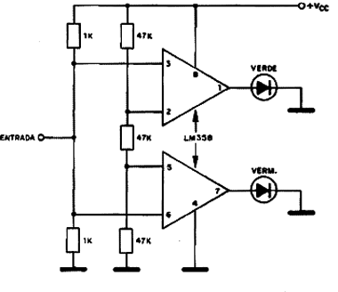  Sonda Lógica CMOS - Lm<sup>3</sup>39 