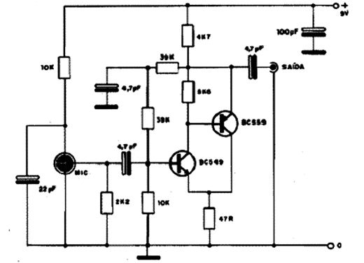  Préamplificador Para Microfone de Eletreto 