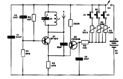  Transmissor de Controle Remoto Modulado em Tom 