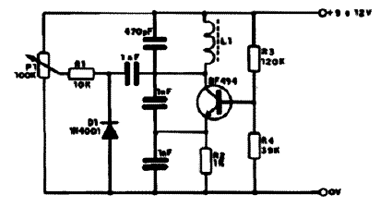  VFO com Varicap 