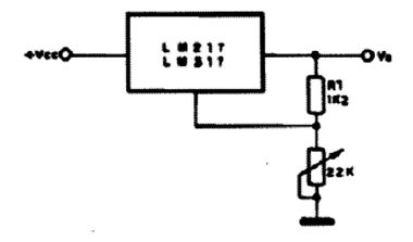  Regulador 1,2 V - 20 V x 1,5 A 