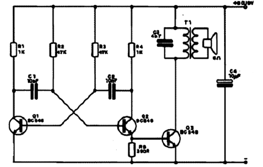  Astável de Áudio 