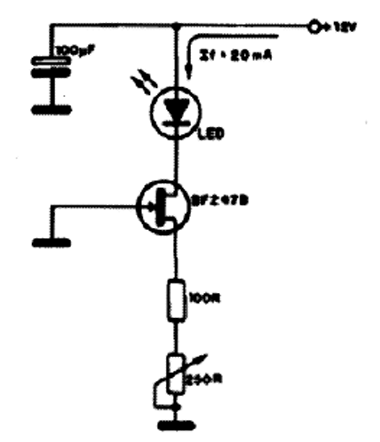  Fonte de Corrente Para LED com FET 