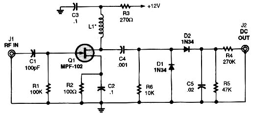  Detector de RF Ativo 