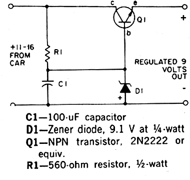  Redutor de 12 V Para 9 V Para o Carro 