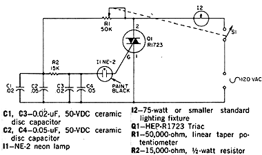  Pequeno Dimmer Para Incandescentes 