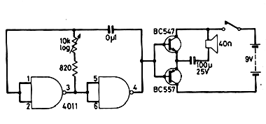  Oscilador de Áudio CMOS 