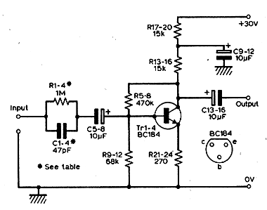  Pré-Amplificador Para Toca-Discos 