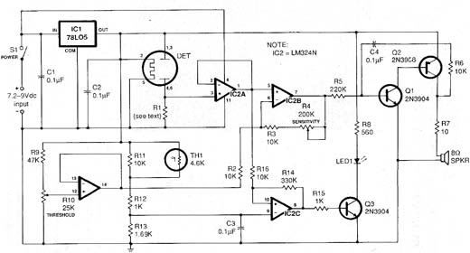  Detector de Gás Supersensível 