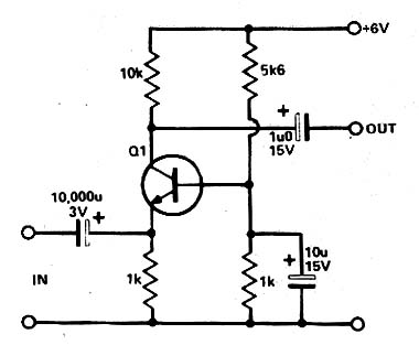  Amplificador de Áudio Base Comum 