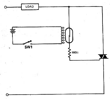  Disparo de TRIAC Por Reed Relé 