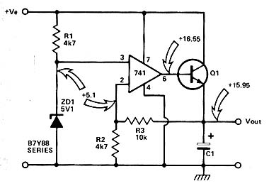  Regulador de Tensão com o 741 