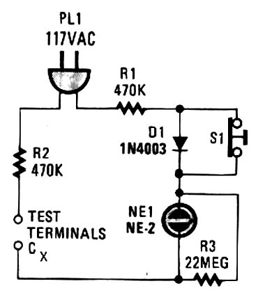  Teste de Capacitores 