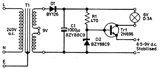  Eliminador de Bateria de 9 V 