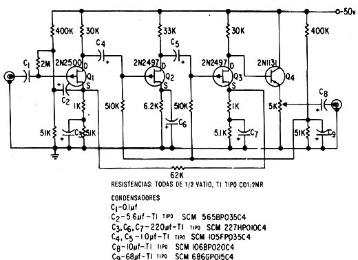  Amplificador de Baixo Ruído de 60 dB Com FETs 